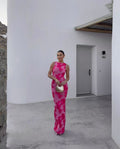 Morganite Maxi Dress - Pink