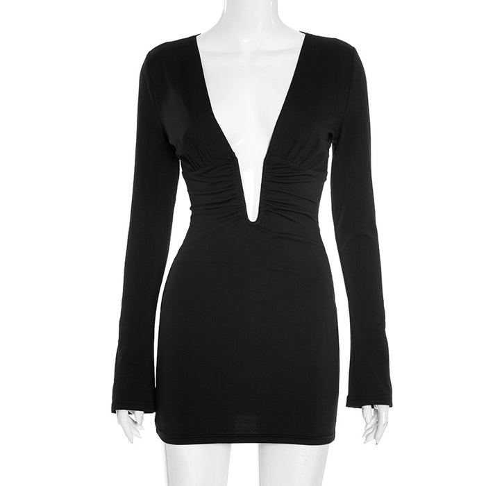 Myrza Mini Dress - Black
