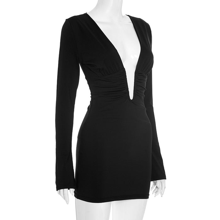 Myrza Mini Dress - Black