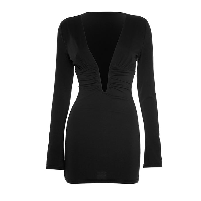 Myrza Mini Dress - Black