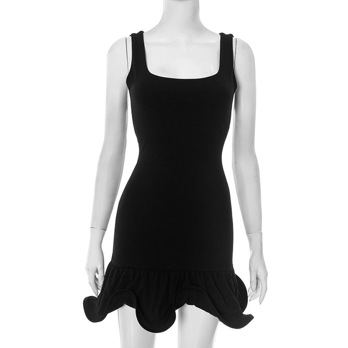 Mystique Mini Dress - Black