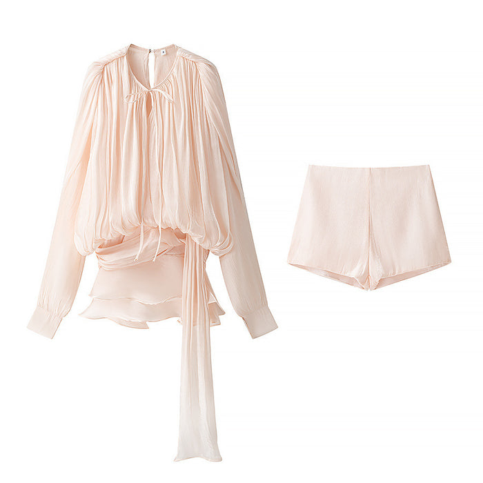 Naomi Cord Set - Apricot