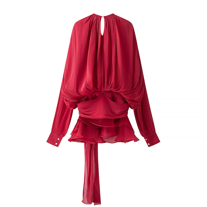 Naomi Cord Set - Red