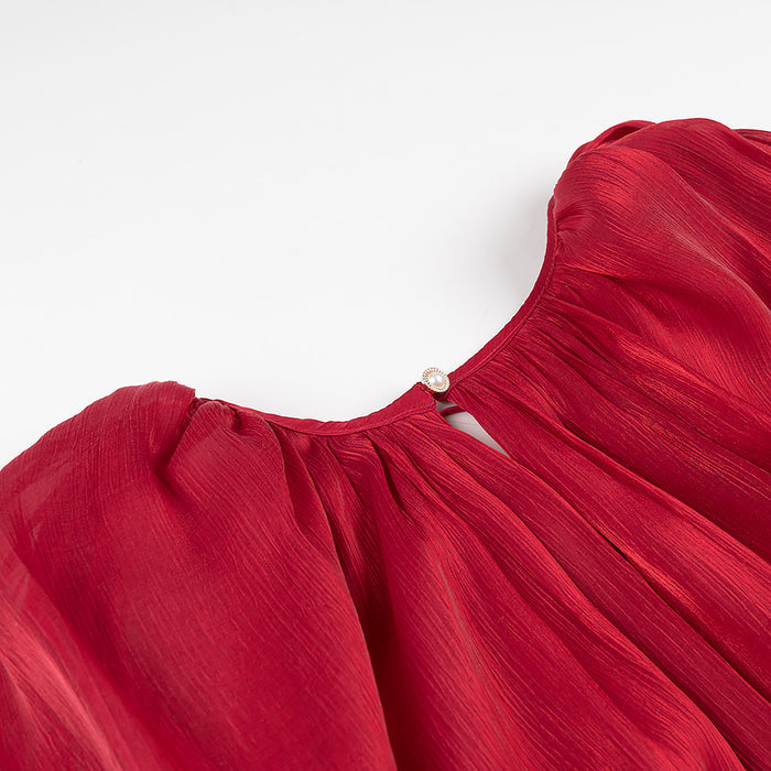 Naomi Cord Set - Red