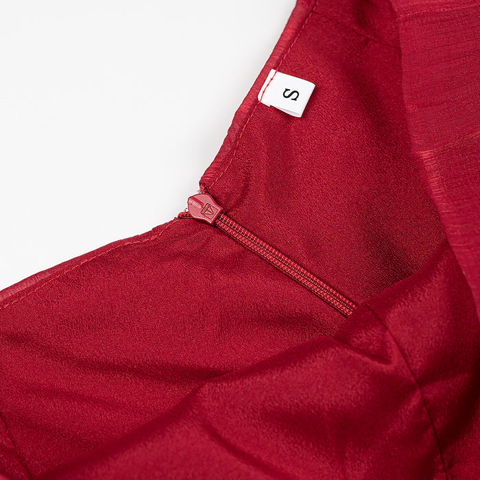 Naomi Cord Set - Red