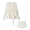 Naomi Cord Set - White