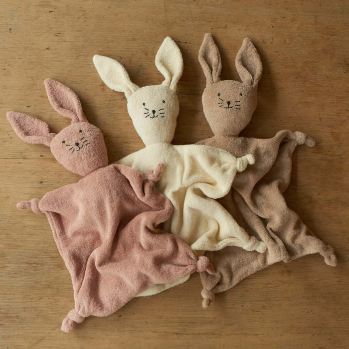 Nature Baby Casey Cuddle Bunny Nougat Terry