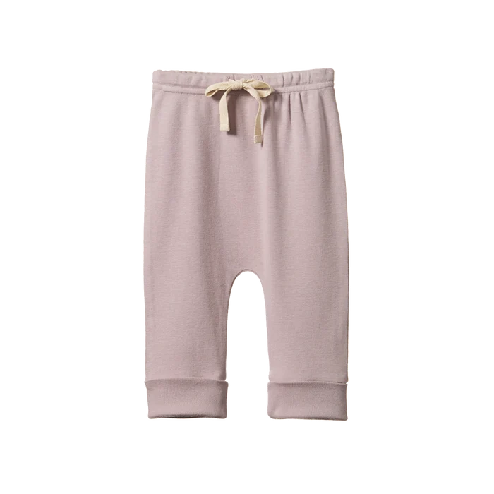 Nature Baby Drawstring Pants Lilac