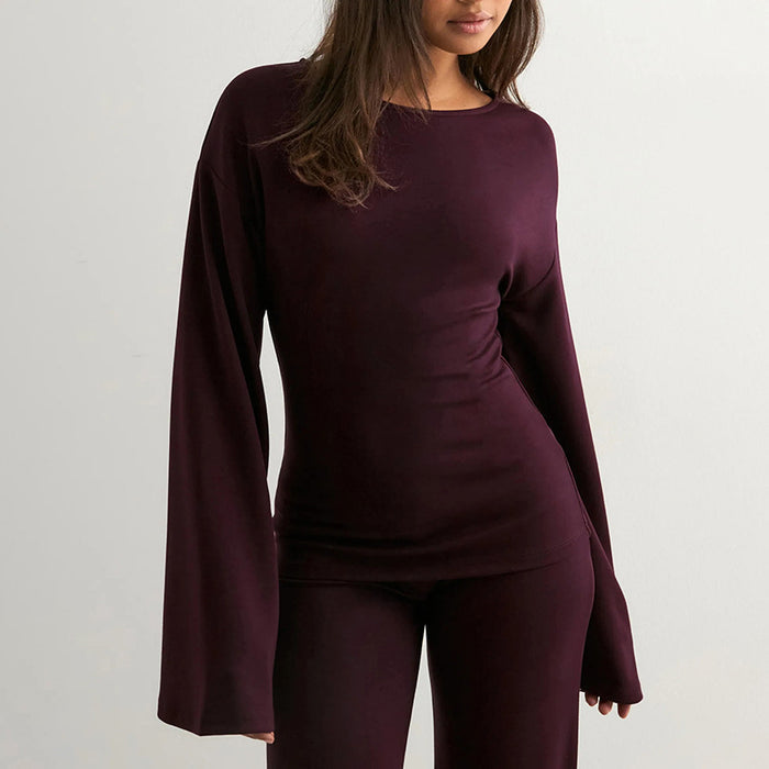 Nella Co-ord Set - Maroon