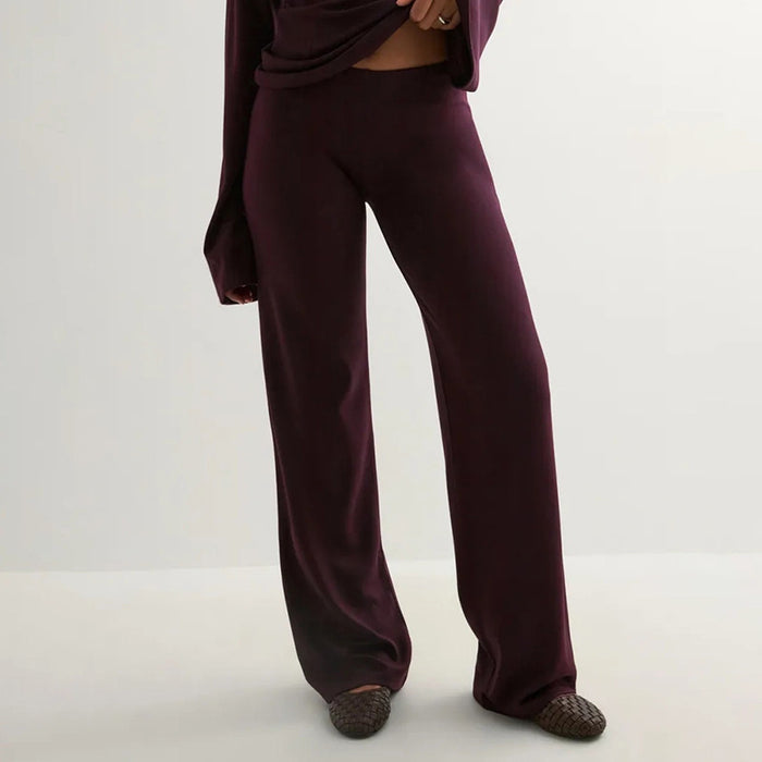 Nella Co-ord Set - Maroon