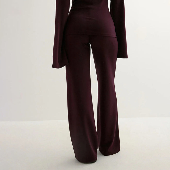 Nella Co-ord Set - Maroon