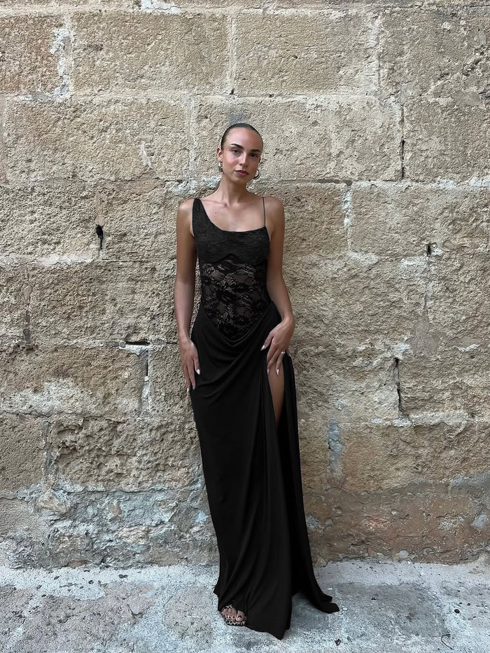 Nerine Maxi Dress - Black