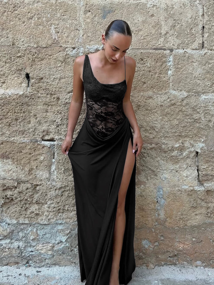 Nerine Maxi Dress - Black