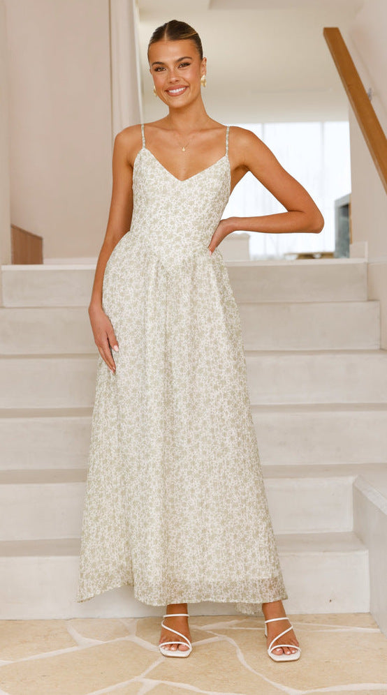 Nixi Maxi Dress - Green