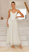 Nixi Maxi Dress - Green