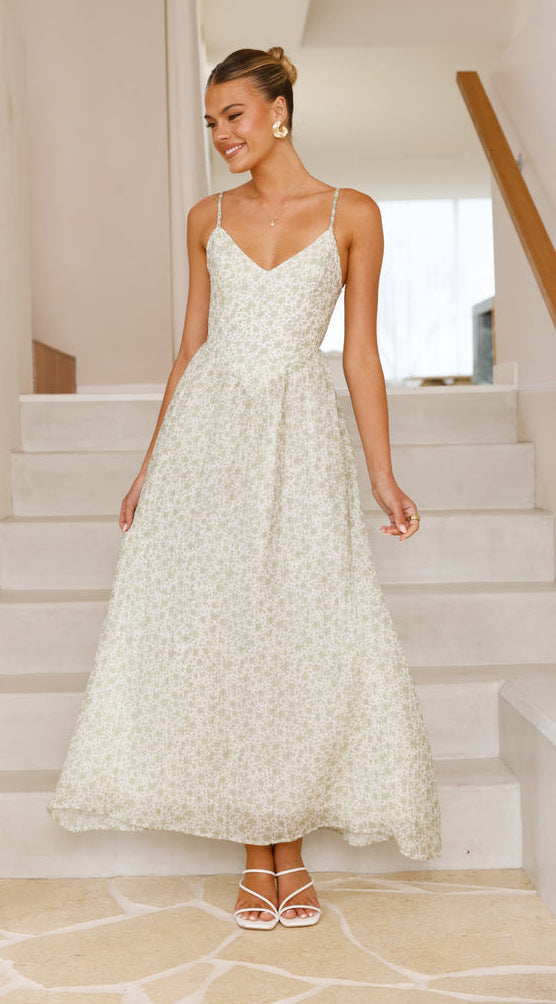 Nixi Maxi Dress - Green