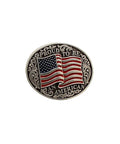 Nocona American Flag Buckle