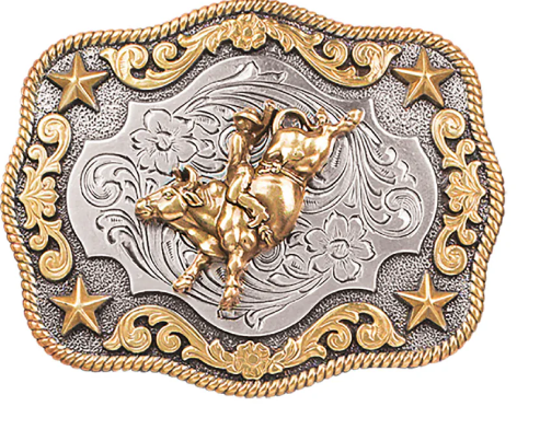 Nocona Bullrider Belt Buckle
