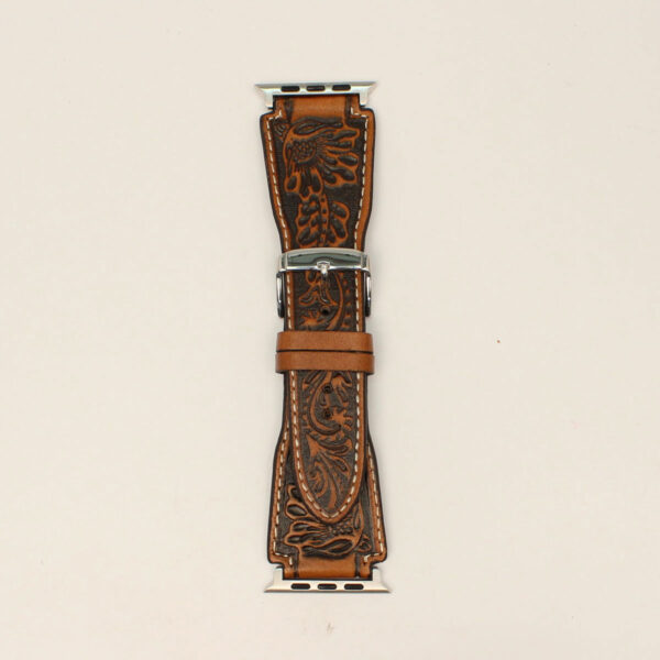Nocona Floral Embossed Apple Watch Band