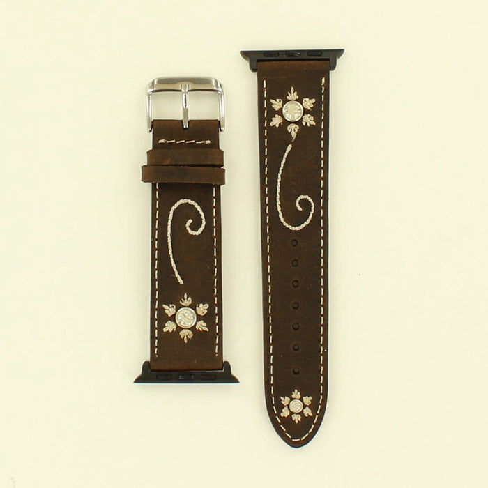 Nocona Pierced Flower Apple Watch Band
