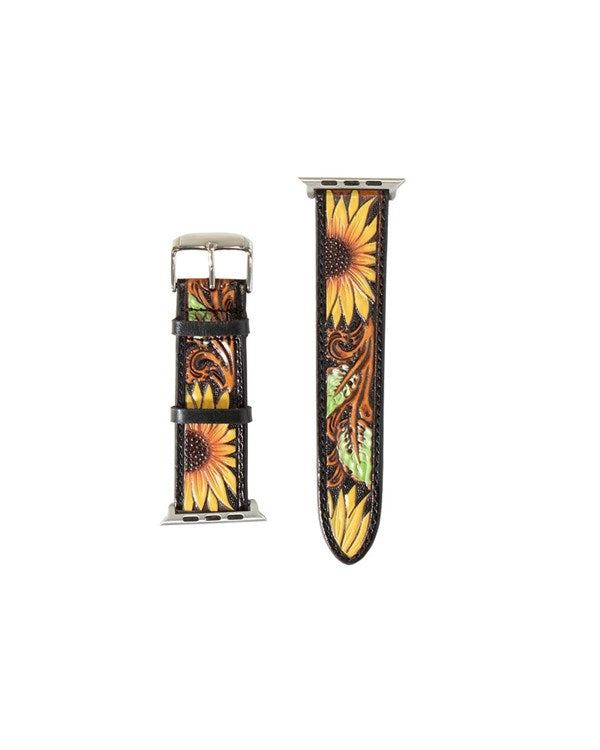 Nocona Sunflower Watch Band