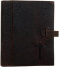 Nocona Western Bible Cover Grain Leather Cross