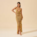 Noelle Maxi Dress - Gold