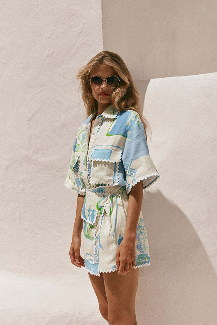 Noris Co-Ord - Blue