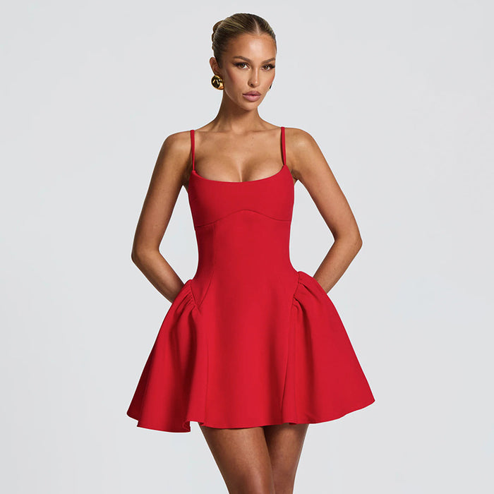 Nox Mini Dress - Red
