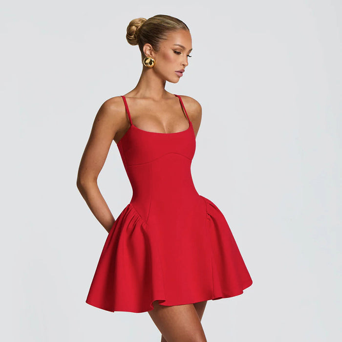 Nox Mini Dress - Red