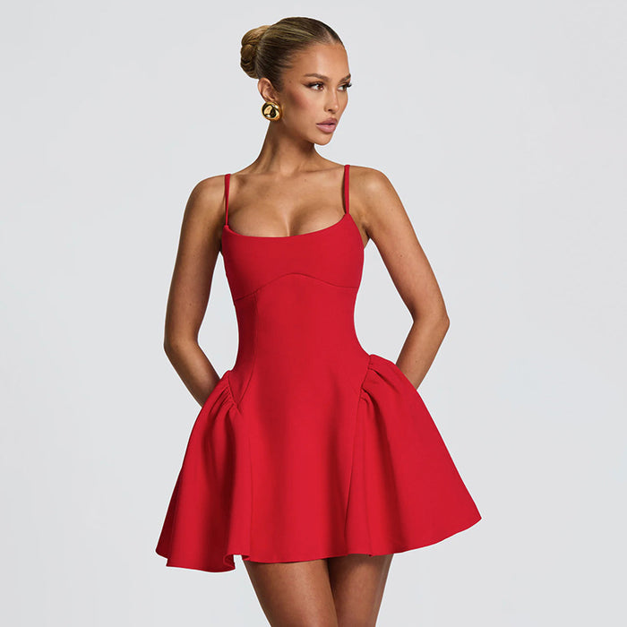 Nox Mini Dress - Red