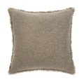 NS Fringed Boucle Pillow Taupe