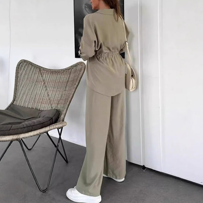 Nyra Co ord Set - Light Green