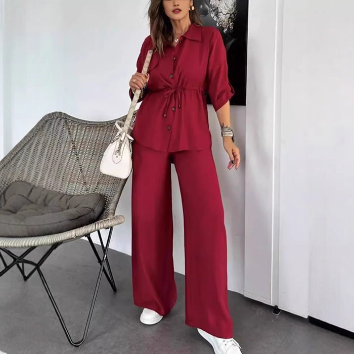 Nyra Co ord Set - Red