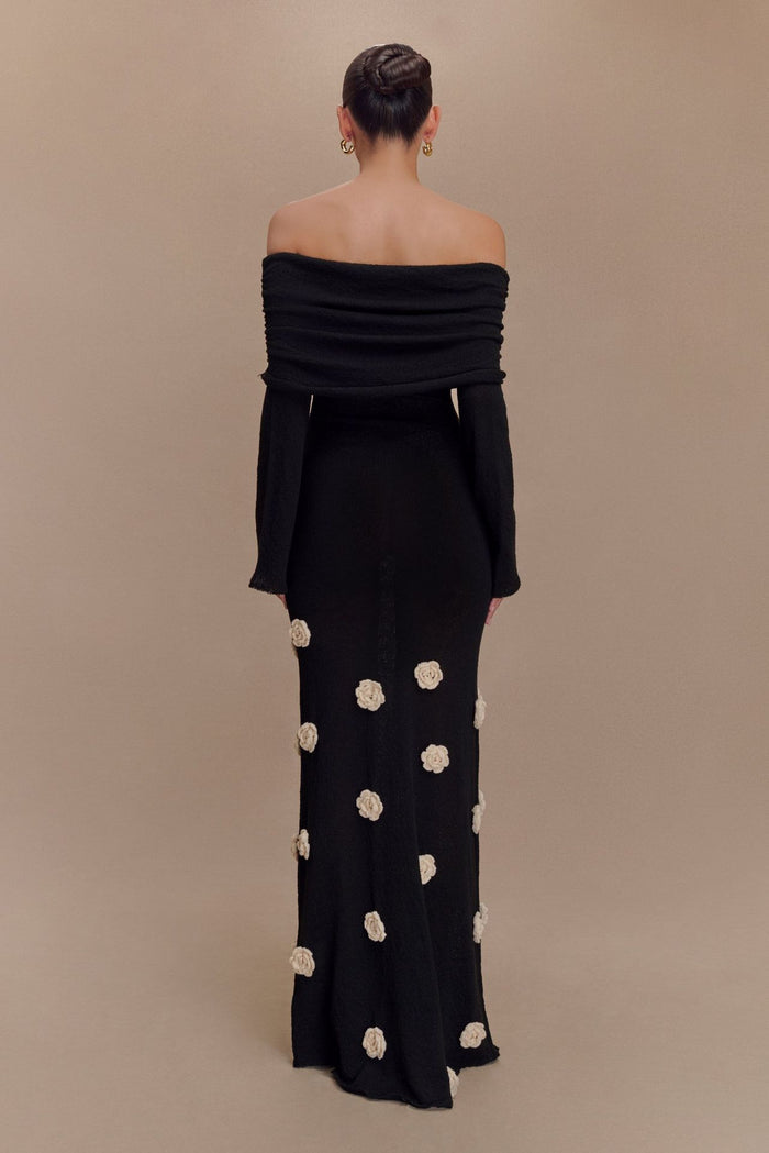 Nysa Maxi Dress - Black