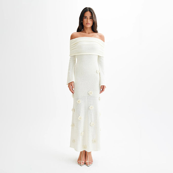 Nysa Maxi Dress - White