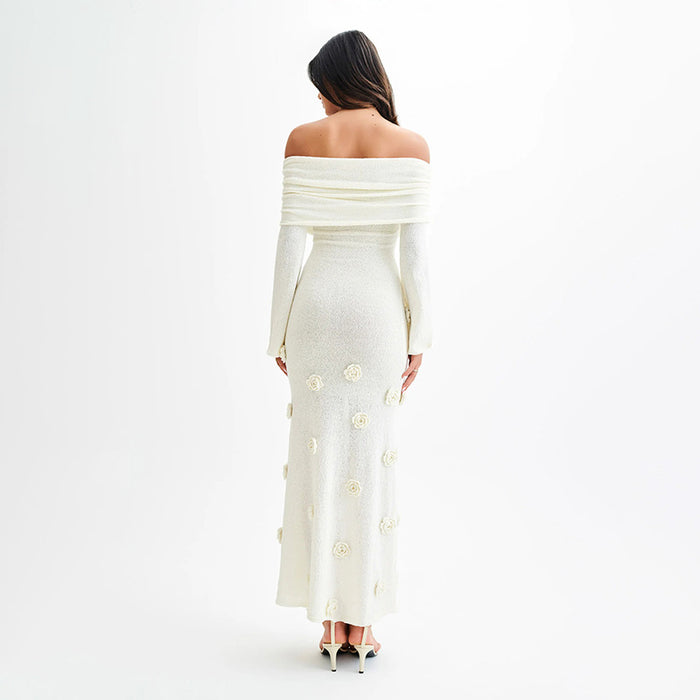 Nysa Maxi Dress - White