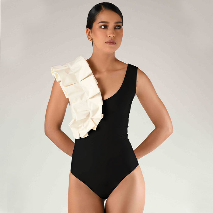 Nyxa Swimsuit Set - Black