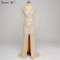 On Sale No Return No Refund Evening Gown Designs Mermaid Beading Sequined LA6281 - SERENE HILL