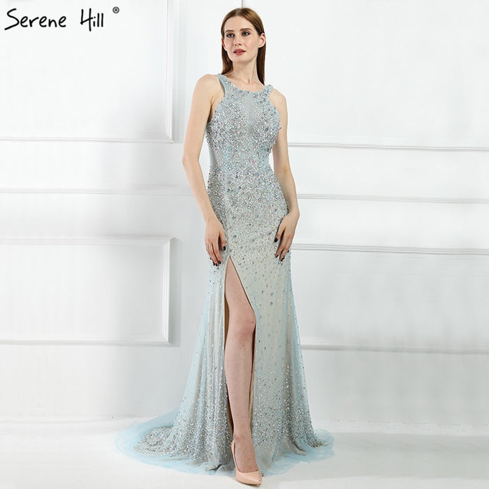 On Sale no return no refundSale Mermaid Evening Dresses Sequined Beading Elegant Evening Gowns LA6195 - SERENE HILL