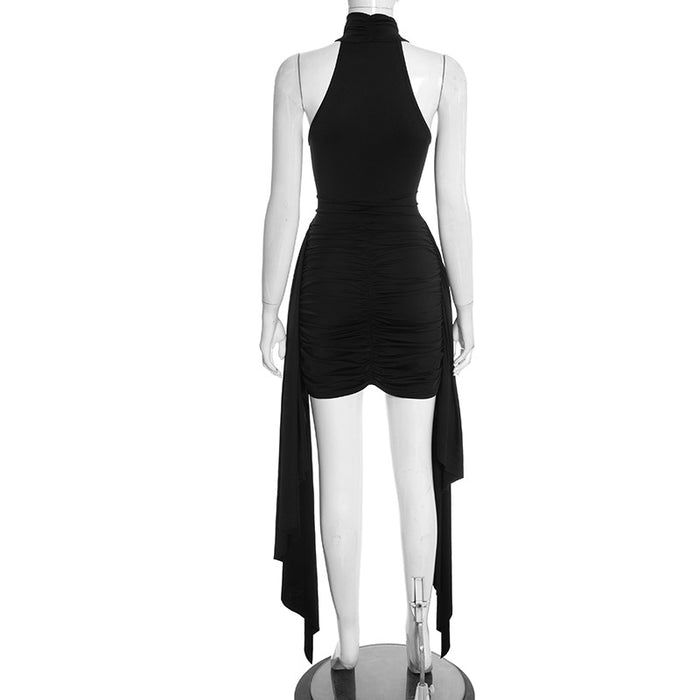 Onyx Mini Dress - Black