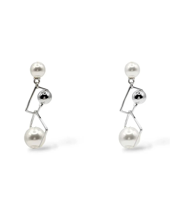 Orion Pearl Orbit Earrings