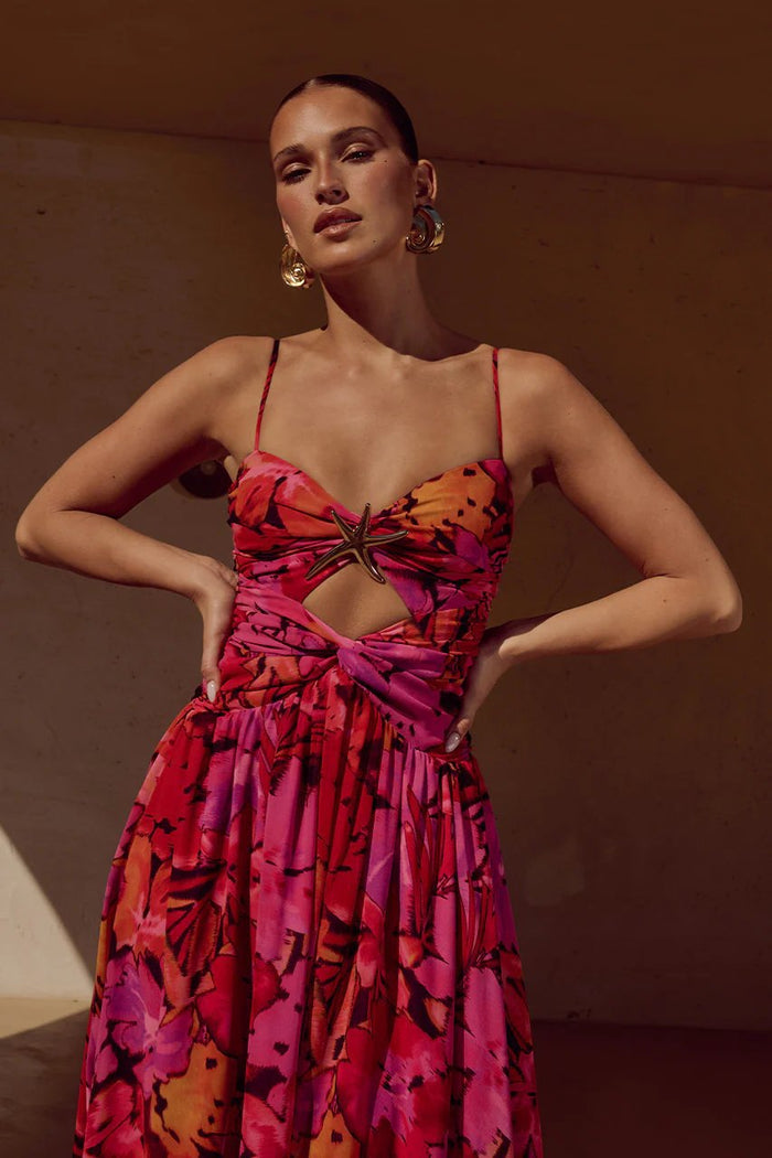 Palm Kiss  Swimsuit - Pink