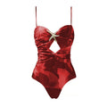 Palm Kiss  Swimsuit - Red