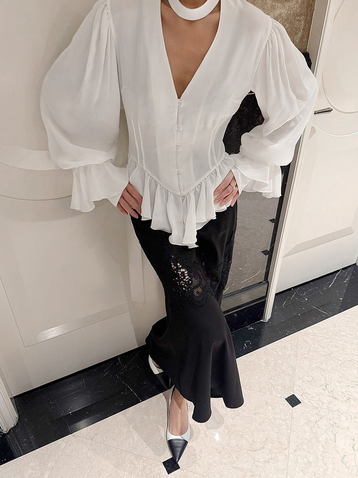 Pam Top - White