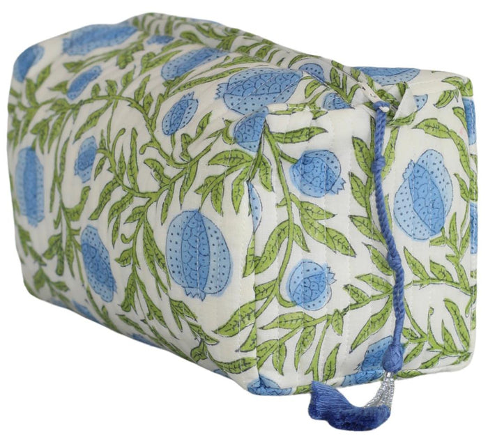 PAR Cosmetic Bag Pomegranate Blue