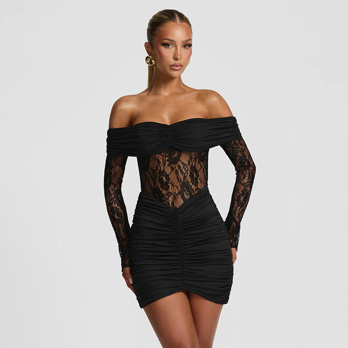 Pathy Mini Dress - Black