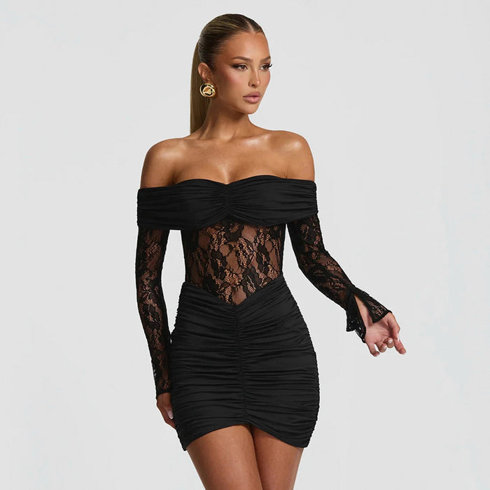 Pathy Mini Dress - Black