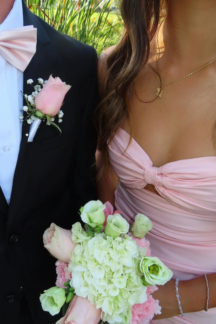Pink Strapless Keyhole Pleats Sleeveless Tight Mini Homecoming Dress