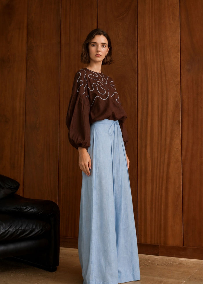 Piper Top | Chocolate